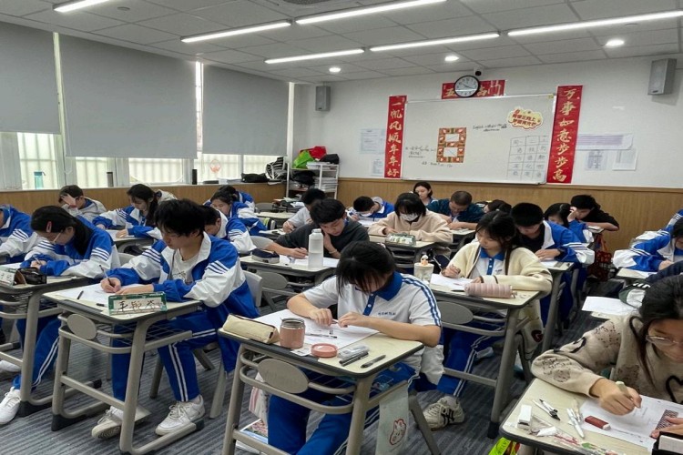 广州新东方培训学校教室环境