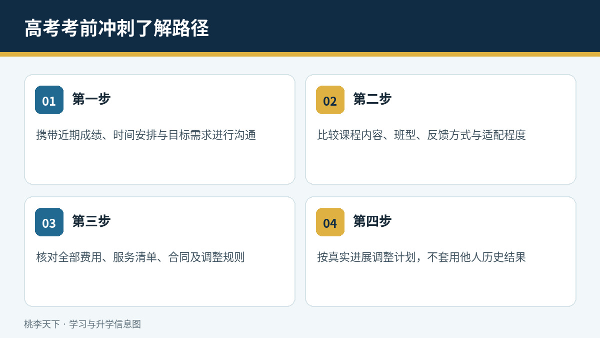 高考考前冲刺了解与执行路径